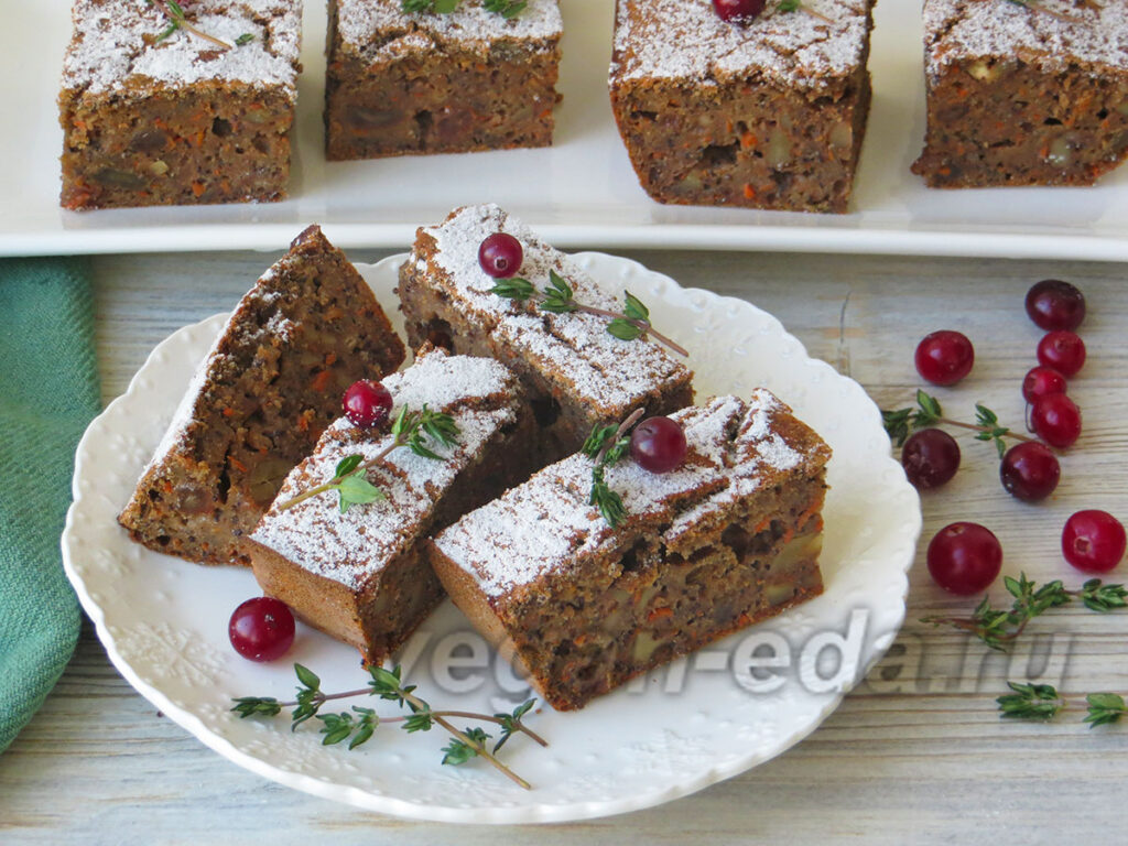 Морковный пирог без глютена