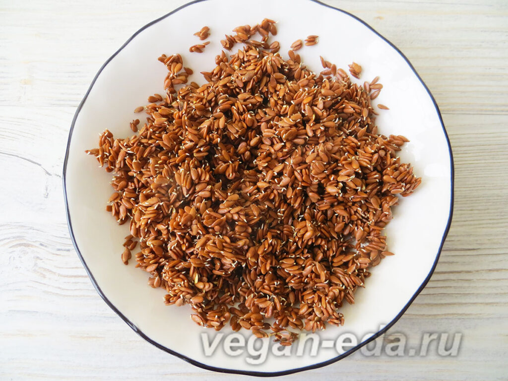 Пророщенные семена льна