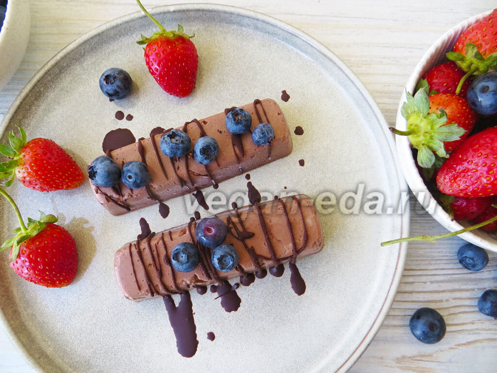 Десерт из зелёной гречки