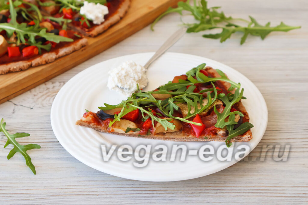 Пицца с грибами